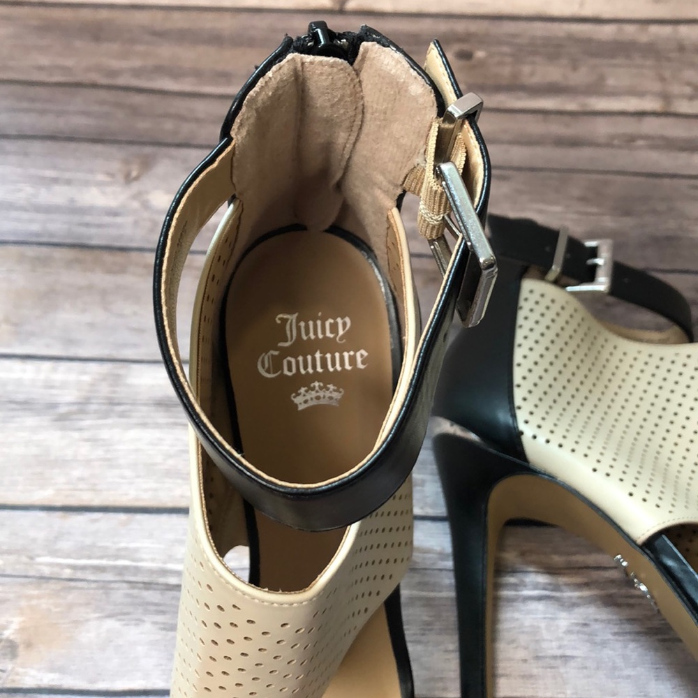 Juicy Couture Nude and Pink Heels - Picture 5 of 7